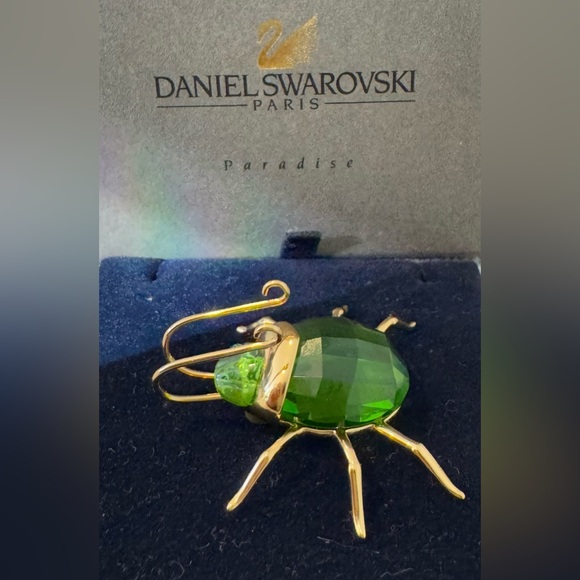 Swarovski Scarab pin/brooch. 
In original box. 
NWOT. - Picture 8 of 9